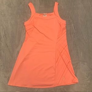 Fila Asymmetrical Coral Athletic Dress - Size L